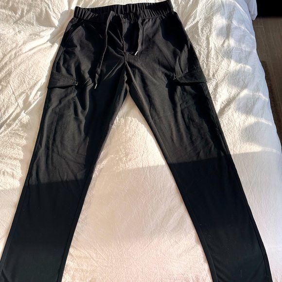 DKNY Jogger Donna Con Tasche E Nastro Logo - Morbidi E Comodi Per Lo Sport E Il Relax - 2